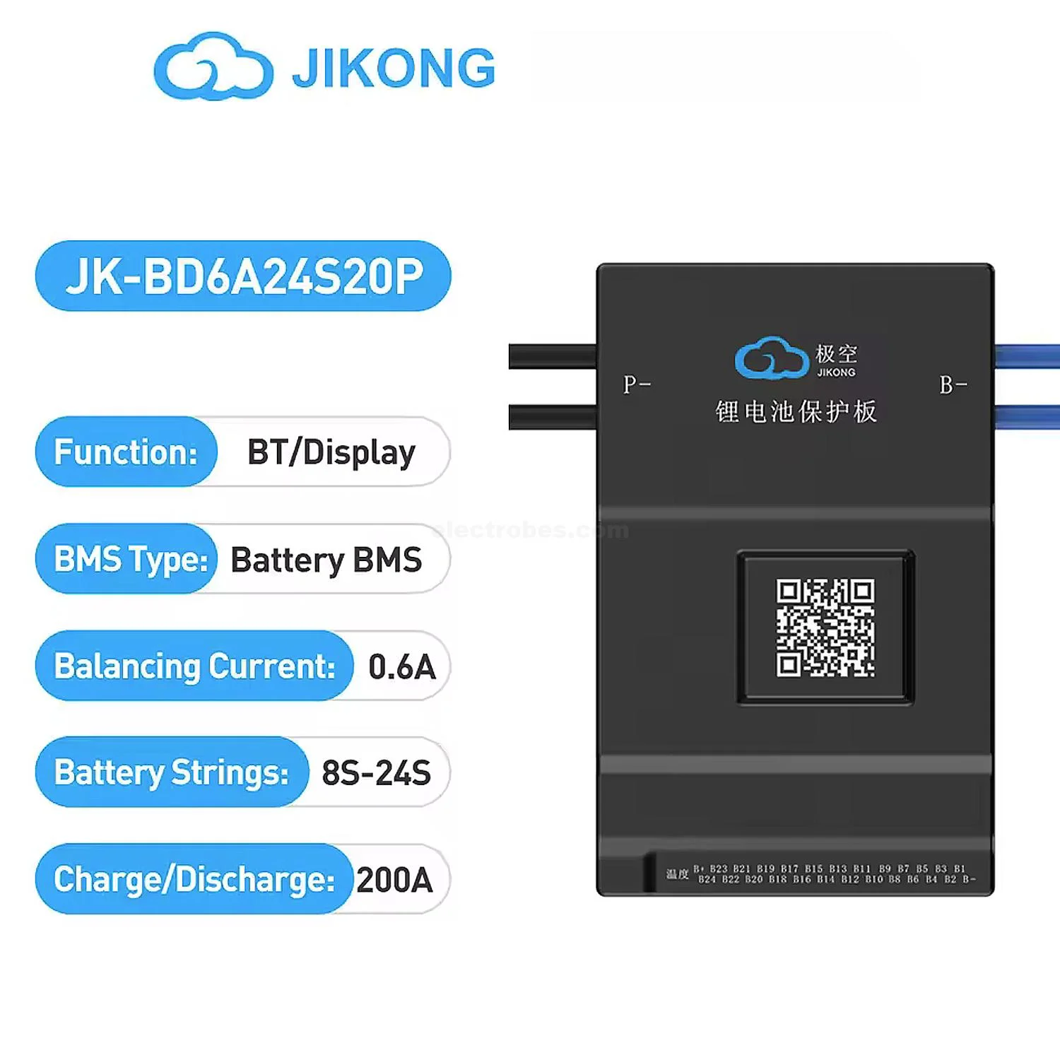 JK BMS 8S-24S 200A-350A
